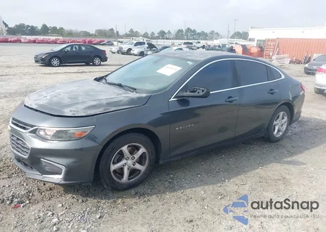 2017 Chevrolet Malibu Ls из США, поврежденный, VIN 1G1ZB5ST6HF148662